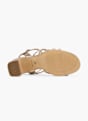 Tamaris Sandale z visoko peto Zlata 138978 4