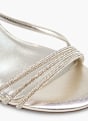 Tamaris Sandale z visoko peto Srebrna 138977 5