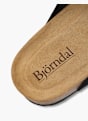Björndal Mélyített talpú papucs fekete 139235 6