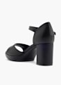 5th Avenue Sandales à talons Noir 139263 3
