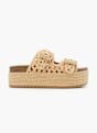 Graceland Chinelo com palmilha alta Beige 139354 1