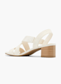 Graceland Højhælet sandal Hvid 139367 3