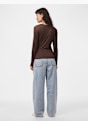 PIECES Longsleeve Braun 145568 3
