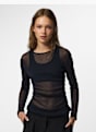 PIECES Longsleeve Schwarz 145569 5