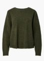 PIECES Sweter z dzianiny Khaki 145577 1