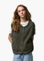 PIECES Sweter z dzianiny Khaki 145578 3