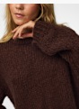 PIECES Strickpullover Braun 146178 4