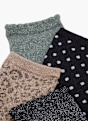 PIECES Socken Braun 147461 4