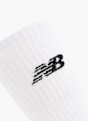 New Balance Socken Weiß 149370 2