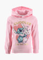 Stitch Hoodie Pink 149789 1