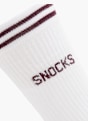 SNOCKS Socken Weiß 151207 2