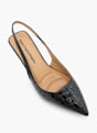 Läst Copenhagen Slingback pump Sort 151574 2