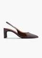 Läst Copenhagen Slingback pump Brun 151578 1