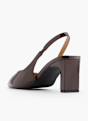 Läst Copenhagen Slingback pump Brun 151578 3