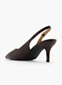 Läst Copenhagen Slingback pump Brun 151577 3