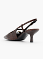 Catwalk Slingback salonarji Rjava 151615 3