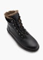 AM SHOE Schnürboots Schwarz 152244 2
