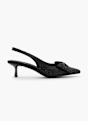 Catwalk Slingback salonarji Črna 152572 1