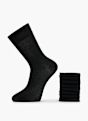 DEICHMANN Socken Schwarz 155084 1