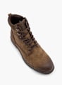 AM Shoe Bota com cordões castanho 157715 2