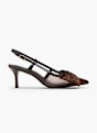Catwalk Slingback salonke Smeđa 157904 1