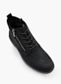 AM Shoe Botki sznurowane czarny 158101 2