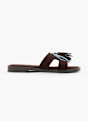 Catwalk Flache Pantolette Braun 158830 1