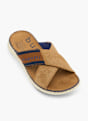 bugatti Flache Pantolette Cognac 159234 2