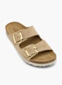 5th Avenue Tieffuß Pantolette Beige 160975 2