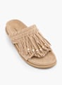 Claudia Ghizzani Flache Pantolette Beige 163964 2