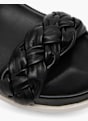 CAFE MODA Flache Pantolette Schwarz 165236 5