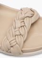 CAFE MODA Flache Pantolette Beige 165238 5