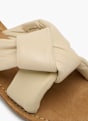 CAFE MODA Flache Pantolette Offwhite 165241 5