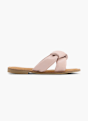 CAFE MODA Flache Pantolette Pink 165243 1