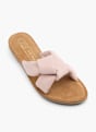 CAFE MODA Flache Pantolette Pink 165243 2