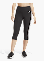 adidas Train Essentials 3-Streifen High-Waisted 3/4-Leggings Schwarz 141267 2