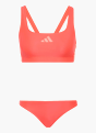 adidas 3-Streifen Bikini V-förmiger Rückenausschnitt Pink 168840 1