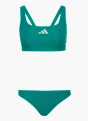 adidas 3-Streifen V-Back Bikini Grün 168839 1