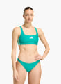 adidas 3-Streifen V-Back Bikini Grün 168839 2