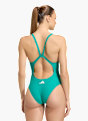 adidas 3-Streifen V-Back Badeanzug Grün 168863 3
