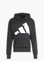 adidas Essentials Big Logo French Terry Hoodie Schwarz 142649 1
