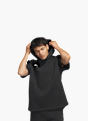 adidas Dugout Short Sleeve Hoodie – Genderneutral Schwarz 156231 2