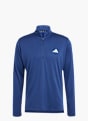 adidas Train Essentials Training 1/4-Zip Longsleeve Blau 141301 1