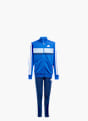 adidas Seasonal Essentials Tiberio 3-Streifen Tricot Kids Trainingsanzug Blau 132210 1