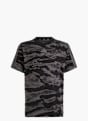 adidas Seasonal Essentials Camo Kids T-Shirt Schwarz 132408 1