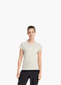 adidas AEROREADY Train Essentials Minimal Branding V-Neck T-Shirt Beige 133701 2