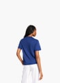 adidas Essentials 3-Streifen Cotton T-Shirt Blau 156472 3