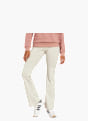 adidas Essentials Small Logo Flared Leggings Beige 132569 2