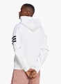 adidas Future Icons 3-Streifen Hoodie Weiß 142433 3