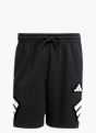 adidas Future Icons 3-Streifen Shorts Schwarz 142427 1